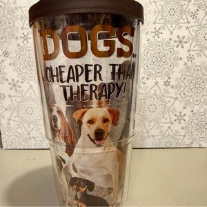 NWT Tervis 34oz Insulated Dog Therapy Travel Tumbler